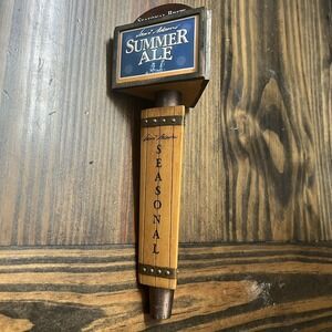 Sam Adams Beer Tap Handle Seasonal 3 Sides Winter/Summer Ale, Octoberfest
